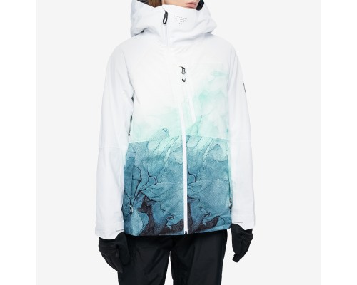 Куртка 686 HYDRA INSULATED WHITE ORION BLUE CLOUDBREAK