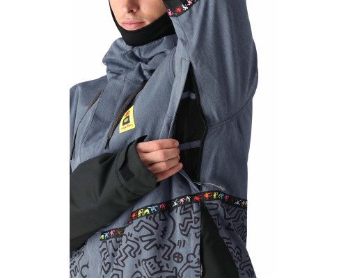 Куртка 686 MNS FOUNDATION KEITH HARING DENIM