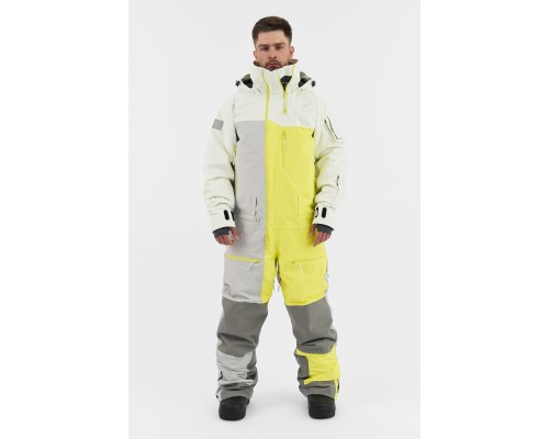 Комбинезон COOLZONE ASPEN белый/холодный серый/неогрушевый