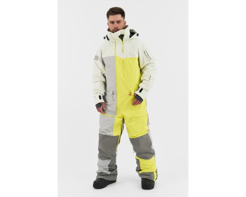Комбинезон COOLZONE ASPEN белый/холодный серый/неогрушевый