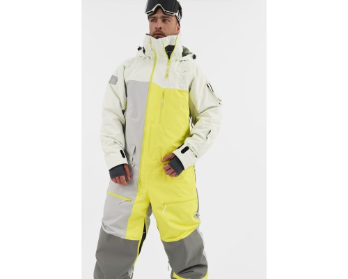 Комбинезон COOLZONE ASPEN белый/холодный серый/неогрушевый