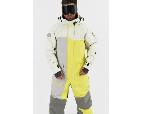 Комбинезон COOLZONE ASPEN белый/холодный серый/неогрушевый