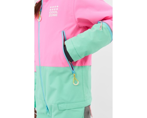 Комбинезон COOLZONE MOON неорозовый/светло-мятный