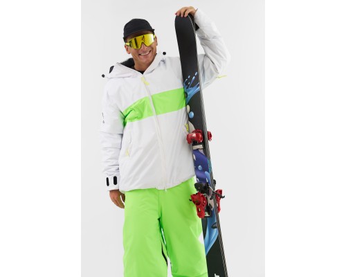 Куртка COOLZONE ORION белый/неосалатовый