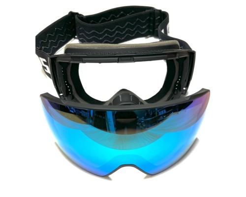 маска  Scallops SONAR Toric Magne Black/ Ice blue lens S3 (17%)