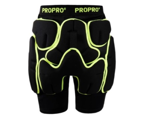 Шорты защитные ProPro SP-013 Black/green