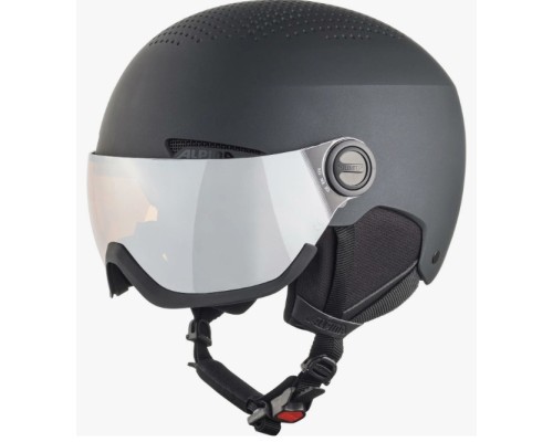 Шлем Alpina Arber Visor Q Lite Black Matt S23