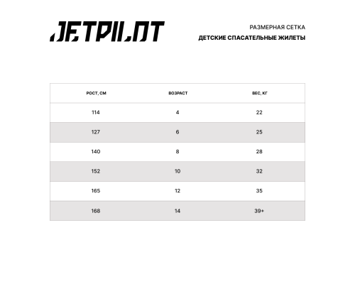 Жилет спасательный JetPilot Girls X1 Eco Vest Charcoal