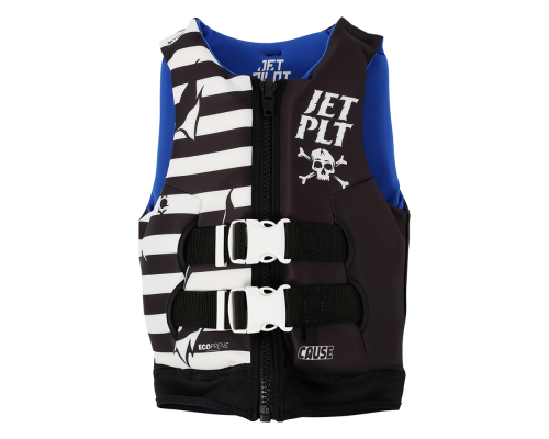 Жилет спасательный JetPilot Boys Cause F/E Youth Eco Vest L50s Black Жилет спасательный JetPilot Boys Cause F/E Youth Eco Vest L50s Black