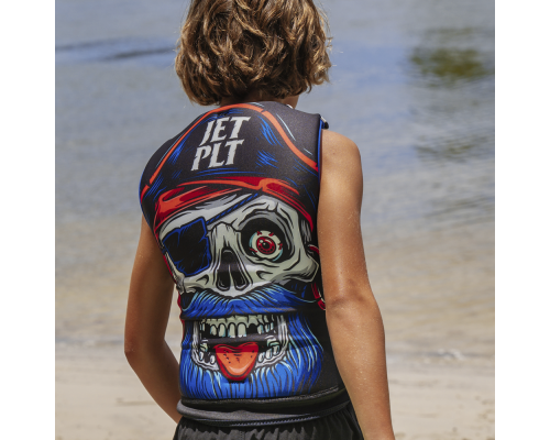 Жилет спасательный JetPilot Boys Cause F/E Youth Eco Vest L50s Black Жилет спасательный JetPilot Boys Cause F/E Youth Eco Vest L50s Black