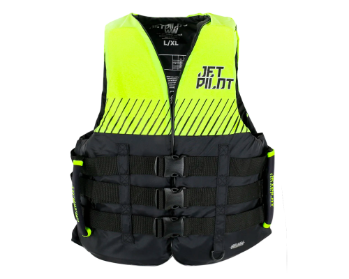 Жилет спасательный JetPilot Helium F/E Nylon Vest Black/Yellow Жилет спасательный JetPilot Helium F/E Nylon Vest Black/Yellow