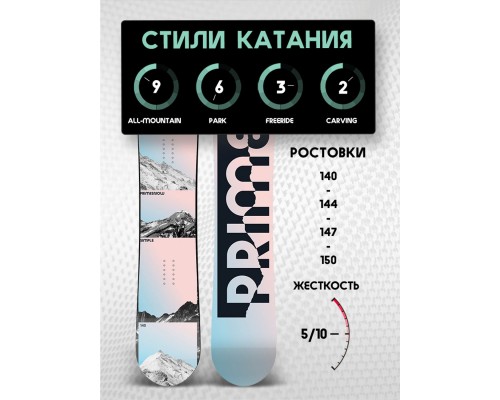 Сноуборд PRIME - SIMPLE С1