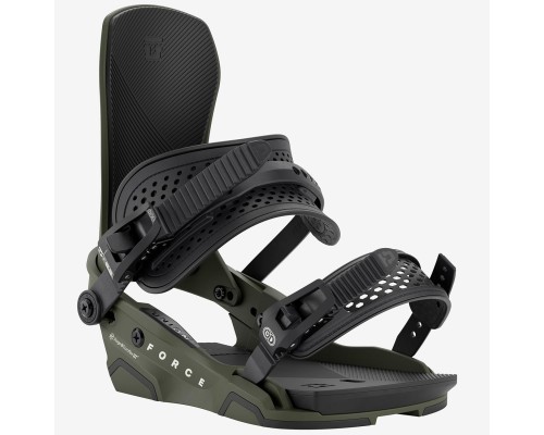  Крепления для сноуборда UNION FORCE Army Green S26