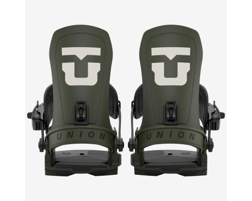  Крепления для сноуборда UNION FORCE Army Green S26
