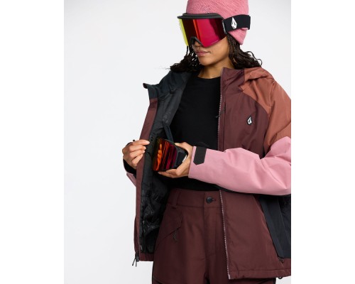 Куртка VOLCOM AGATE INS JACKET OXBLOOD