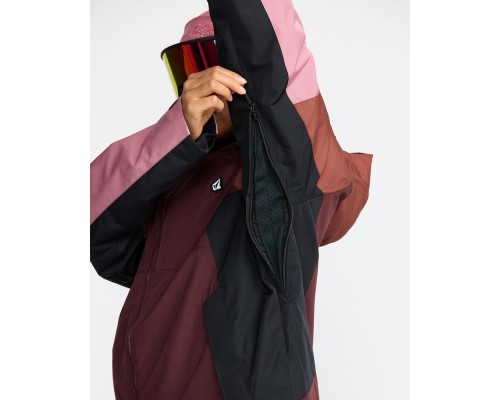Куртка VOLCOM AGATE INS JACKET OXBLOOD