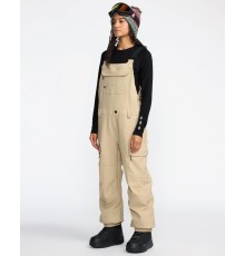 Полукомбинезон VOLCOM CRESTON 3D STRETCH BIB OVERALL OATMEAL