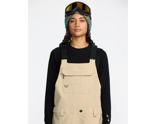 Полукомбинезон VOLCOM CRESTON 3D STRETCH BIB OVERALL OATMEAL