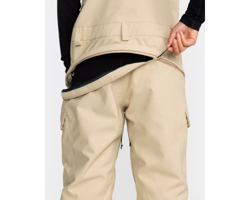 Полукомбинезон VOLCOM CRESTON 3D STRETCH BIB OVERALL OATMEAL