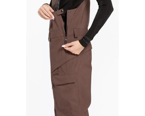 Полукомбинезон VOLCOM CRESTON 3D STRETCH BIB OVERALL OXBLOOD