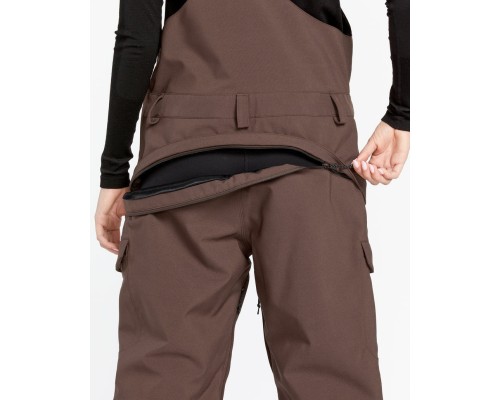 Полукомбинезон VOLCOM CRESTON 3D STRETCH BIB OVERALL OXBLOOD