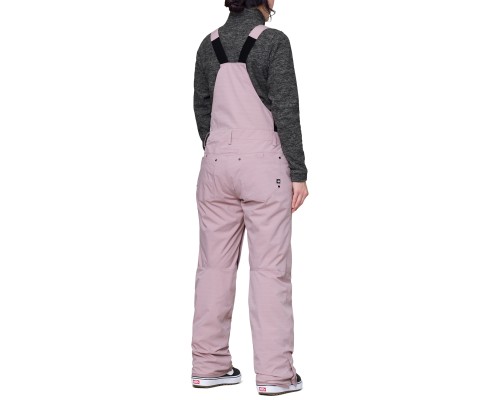 Брюки полукомбинезон 686 BLACK MAGIC INSULATED BIB DUSTY MAUVE GEO JACQUARD