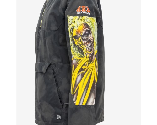 Куртка 686 RENEWAL ANORAK IRON MAIDEN EDDIES BLACK