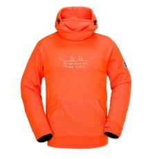 Толстовка VOLCOM HYDRO RIDING HOODIE FLAME RED