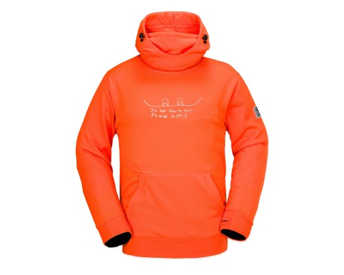 Толстовка VOLCOM HYDRO RIDING HOODIE FLAME RED