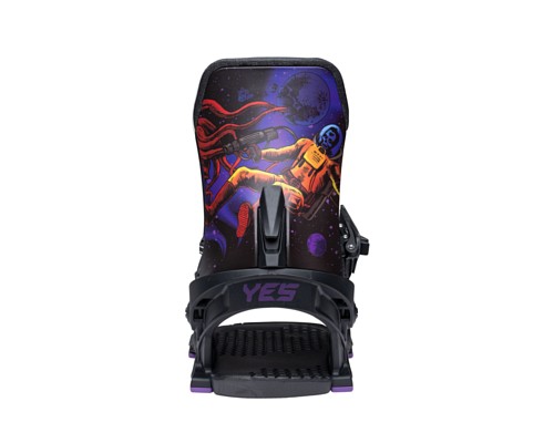 Крепления для сноуборда YES Select Kowalchuk Black SS25