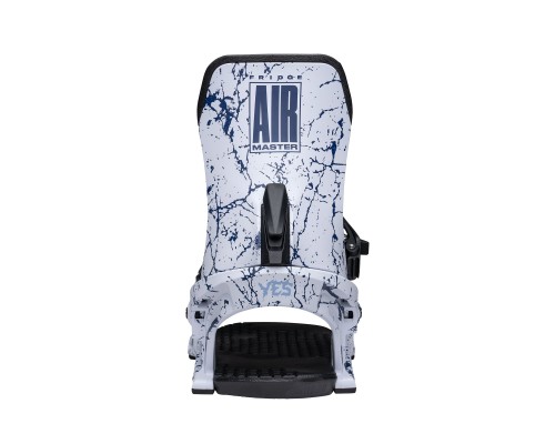 Крепления для сноуборда YES Airmaster Splatter Blue