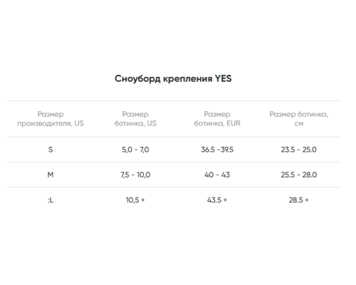 Крепления для сноуборда YES Select Kowalchuk Black SS25