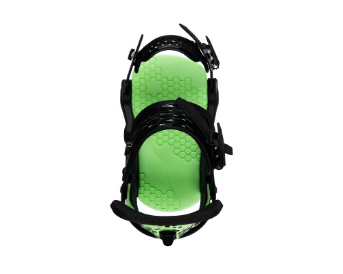 Крепления для сноуборда YES Select Eiki Green Glow