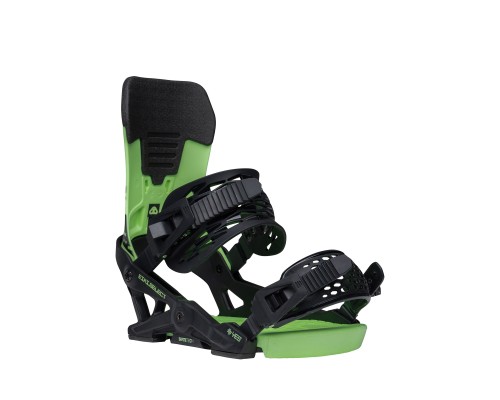 Крепления для сноуборда YES Select Eiki Green Glow