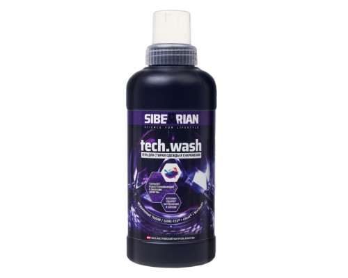 Гель для стирки мембран. и технолог. тканей SIBEARIAN TECH WASH 500 ml