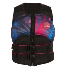 Жилет водный ЖЕН. Liquid Force Heartbreaker CGA BLACK/TROPICAL