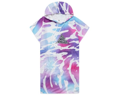 Пончо SURF SHELTER JEFFREYS PONCHO Punk Zebra Пончо SURF SHELTER JEFFREYS PONCHO Punk Zebra