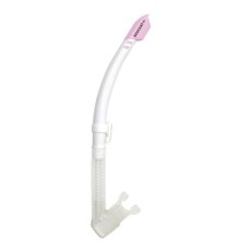 Трубка Beuchat Activa Dry Flex Purge 2 с клапаном, розовая