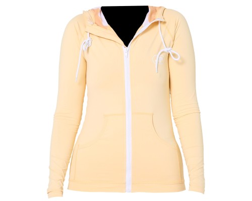 Гидромайка женская Jetpilot Zahra L/S HOODS Yellow