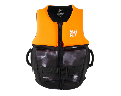 Жилет спасательный JetPilot 3SXTY Hyperflex S-grip Eco L50 Char/Orange Жилет спасательный JetPilot 3SXTY Hyperflex S-grip Eco L50 Char/Orange