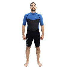 Гидрокостюм Marlin TROPIC SHORTY MAN Blue/Black 3 mm