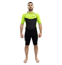 Гидрокостюм Marlin TROPIC SHORTY MAN Lime/Black 3 mm