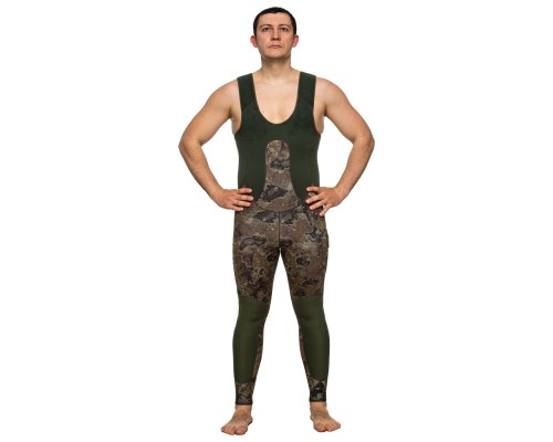 Гидрокостюм Marlin Camoskin PRO Green, 5 mm