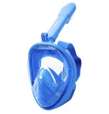 Маска полнолицевая Marlin FUN blue