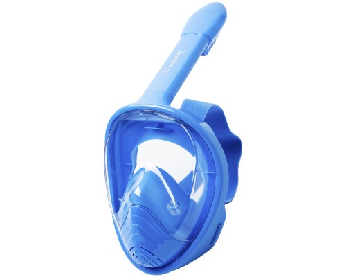 Маска полнолицевая Marlin FUN blue
