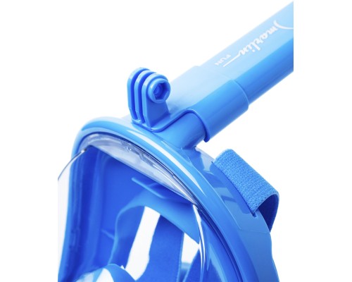 Маска полнолицевая Marlin FUN blue