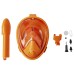 Маска полнолицевая Marlin FUN orange