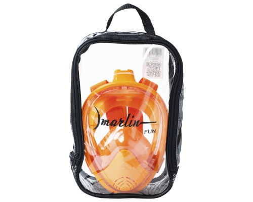 Маска полнолицевая Marlin FUN orange Маска полнолицевая Marlin FUN orange