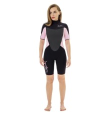 Гидрокостюм Marlin TROPIC SHORTY LADY Rose/Black 3 mm