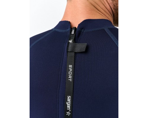 Гидрокостюм SARGAN Sport 1011/MBL короткий 2 мм микс-синий